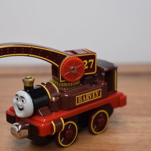 Harvey 27 Diecast Crane Magnetic Learning Curve 2003 Thomas & Friends Gullane - Picture 3 of 8